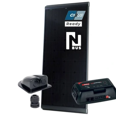 Afbeelding van NDS BLACKSOLAR 230W Zonnepaneel SET + SCE320M(N BUS versie) KPB230WP