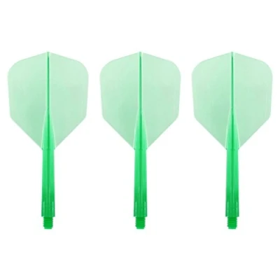 Afbeelding van Condor Zero Stress Flight System Small Clear Green Dart Flights Medium