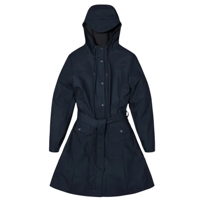 Afbeelding van Regenjas RAINS Female Curve Jacket Navy XS