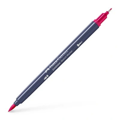 Afbeelding van 5x Sketchmarker Faber Castell Goldfaber 127 pink carmine op alcoholbas