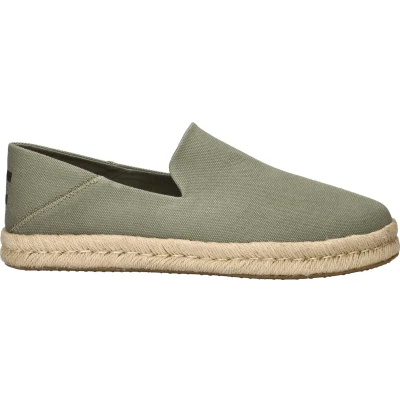 Afbeelding van TOMS Santiago Espadrilles, Heren, Maat: 46, Groen Textiel