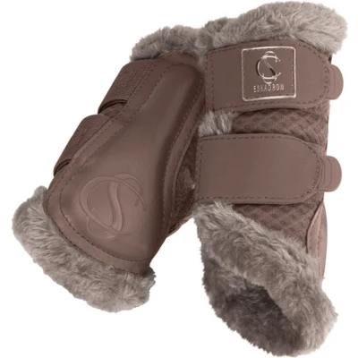 Afbeelding van Eskadron Dressage Boots Classic Sports Mesh Fauxfur Shetty Smoke Taupe XXXS
