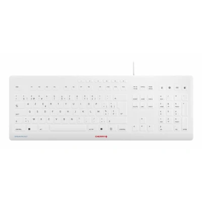 Afbeelding van CHERRY JK 8502BE 0 toetsenbord Universeel USB AZERTY Belgisch Wit
