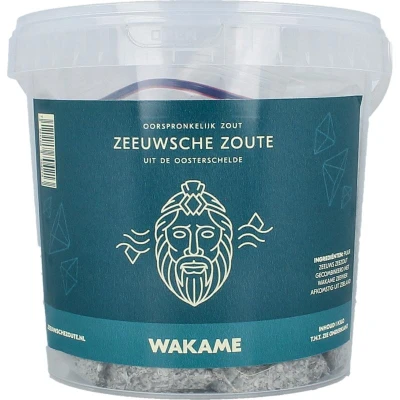 Afbeelding van Zeeuwsche Zoute Zout met wakame in emmer 1kg