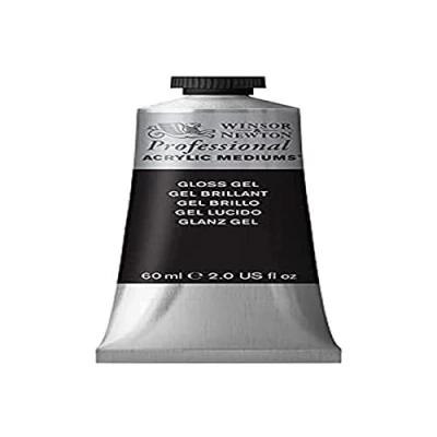 Afbeelding van Winsor &amp; Newton 3020914 glanzende gel, verbetert de transparantie, diepte en glans van acrylverf, tube 60 ml