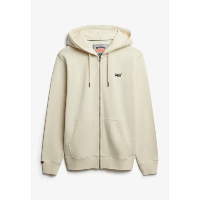 Afbeelding van Superdry Sweater met rits, Heren, Maat: Large, Blanc