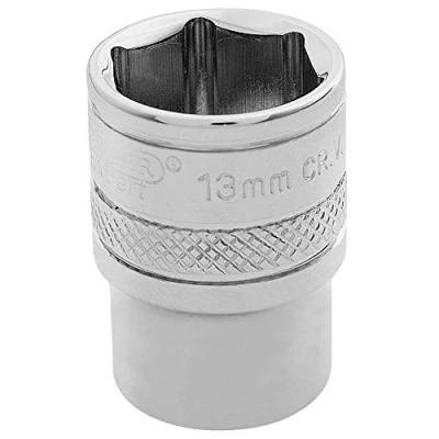 Afbeelding van Draper B MM/B 1/4&quot; Square Drive Hi Torq® 6 Point Socket (13mm), Blauw