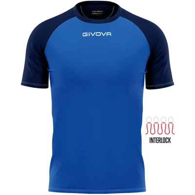 Afbeelding van Givova Capo, heren T shirt, geel, L
