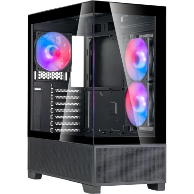 Afbeelding van SilverStone SilvStone SST LD05 B MICRO ATX bk