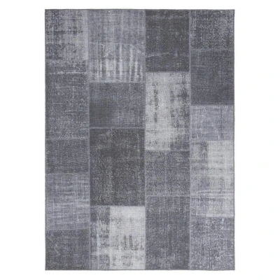 Afbeelding van Vintage Patchwork Vloerkleed Antraciet Moods 190 x 290 cm (L)