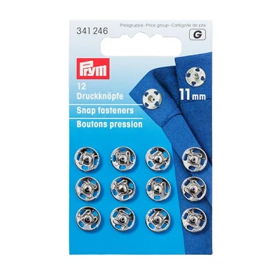 Afbeelding van Prym Drukkers Zilver 11mm (krt)
