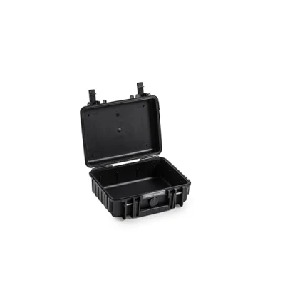 Afbeelding van B&amp;W transportkoffer outdoor type 1000 zwart waterdicht conform IP67 certificering, stofdicht, onbreekbaar en onverwoestbaar, binnenmaat 25x17x9cm