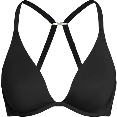 Afbeelding van Hunkemöller Smooth Nonpadded Triangel BH, Dames, Maat: 70E, Black