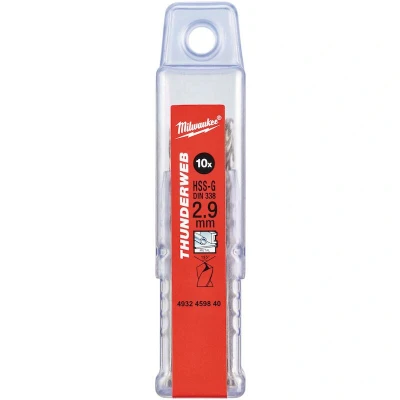 Afbeelding van Metaalboor Hss G Thunderweb 2,9 X 61 Mm (10 Stuks)