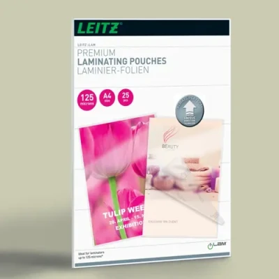 Afbeelding van Lamineerhoes Leitz iLAM A4 2x125micron 25stuks