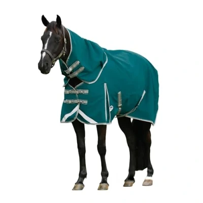 Afbeelding van Weatherbeeta Regendeken Comfitec Plus Dynamic II Detach A Neck Lite 0g Teal Green/Stone/Teal Greenverkocht door Agradi