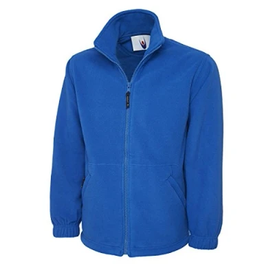 Afbeelding van UC604 Klassieke Micro Fleece Jas met volledige rits (300 GSM) Royal Large