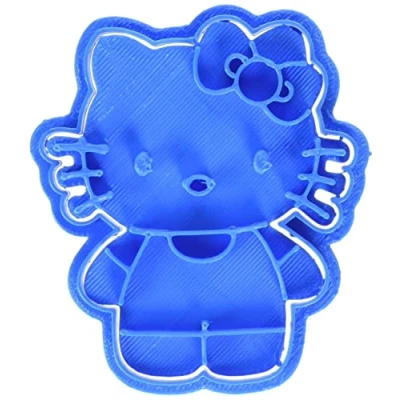 Afbeelding van Cuticuter Hello Kitty uitsteekvorm, blauw