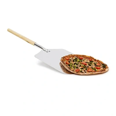 Afbeelding van Relaxdays pizzaschep Vierkant Metaal