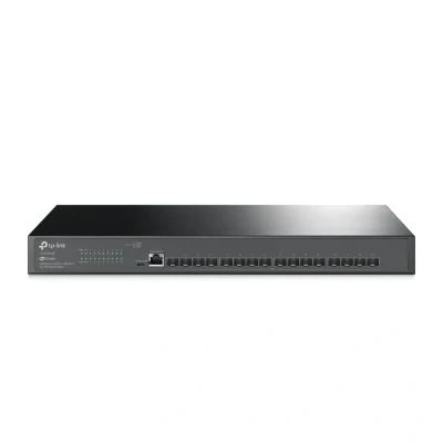 Afbeelding van TP LINK TL SX3016F netwerk switch Managed L2/L2+ Geen Zwart