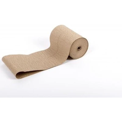Afbeelding van Crêpe Papier Op Rol, 10cm Breed Bruin (175 Rollen)