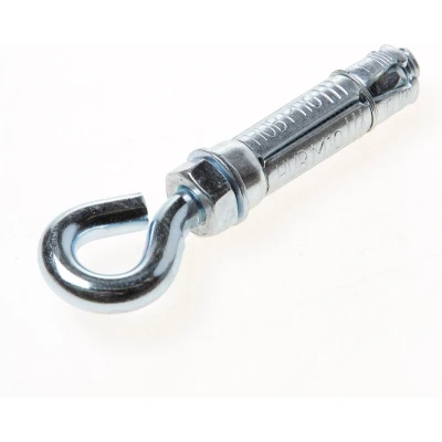 Afbeelding van Keilbouthuls met ooghaak verzinkt m10 x 60 75mm