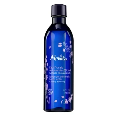 Afbeelding van Melvita Bio Officinaal Lavendel Bloemenwater 200 ml