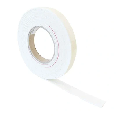 Afbeelding van haggiy viltband zelfklevende viltstroken viltglijders viltrol vilten plakband 3 mm dik, breedte: 10 mm, lengte: 5 m, wit