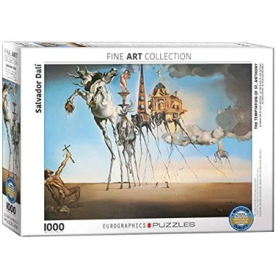 Afbeelding van Eurographics Salvador DALÍ DIE Versuchung DES Heiligen Puzzel voor kinderen, Maat: One Size, Multi coloured
