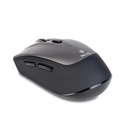 Afbeelding van NGS Frizz BT Draadloze muis Bluetooth Optisch 1600 DPI Ambidextrous Grijs