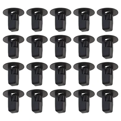 Afbeelding van 100Pcs Hood Bumper Fender Liner Clip 90189 06065 Trim Panel Deur Motor Cover Bevestiging Splash Shield Retainer Klinknagel Clips Nylon Zwart