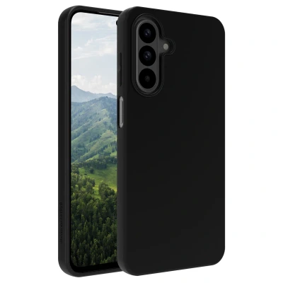 Afbeelding van Samsung Galaxy A26 Hoesje Gerecycled Siliconen en TPU (zacht) dbramante1928 Softcase/Backcover Zwart Telefoonhoesje