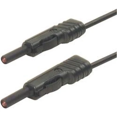 Afbeelding van SKS Hirschmann MLB 200/1 V sw Meetsnoer [Banaanstekker 4 mm Banaanstekker mm] 2.00 m Zwart 1 stuk(s)