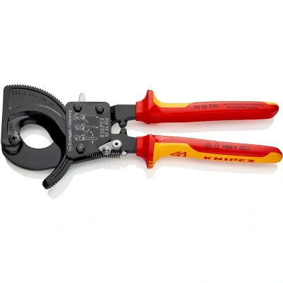 Afbeelding van Knipex 9536250 Kabelschaar ratelprincipe 250mm