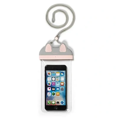 Afbeelding van WATERPROOF PHONE POUCH KITTY