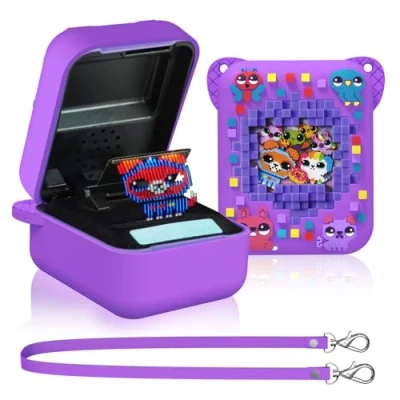 Afbeelding van BLOOOK beschermhoes voor Bitzee Interactive Toy Digital Pet, met dierenprint, compatibel de accessoires van Pet