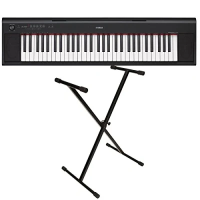 Afbeelding van Yamaha NP 12 Digitale Piano Zwart Met X Stand NP12