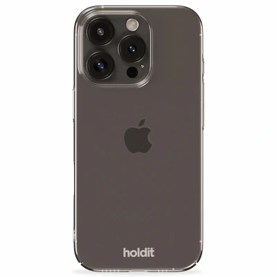 Afbeelding van Apple iPhone 16 Pro Max Hoesje Gerecycled kunststof Holdit Hardcase/Backcover Transparant Telefoonhoesje