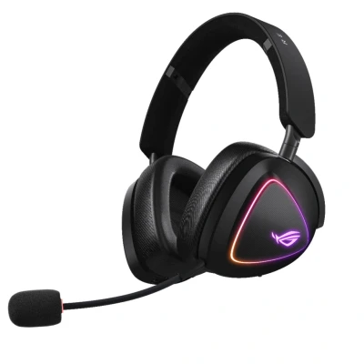 Afbeelding van ASUS ROG DELTA II Headset Bedraad en draadloos Hoofdband Gamen USB Type C Bluetooth Zwart