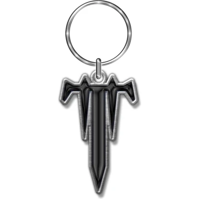 Afbeelding van Trivium T Logo Sleutelhanger