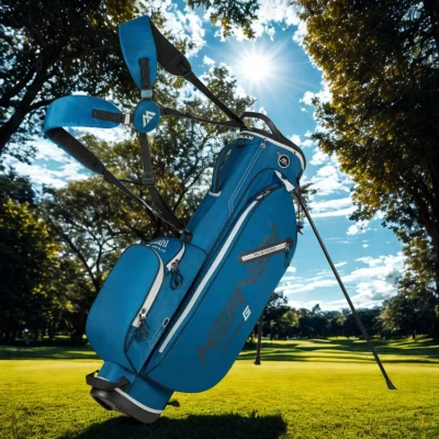 Afbeelding van Big Max Heaven Seven G Waterwerende Golftas Standbag Blauw