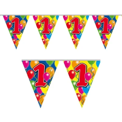Afbeelding van Vlaggenlijn 1 jaar 10 meter Vlaggenlijnen