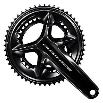 Afbeelding van Shimano Dura Ace R9200 12s Hollowtech Ii Crankstel Zwart 172.5 mm / 52/36t