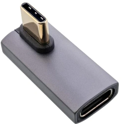 Afbeelding van InLine 35900H tussenstuk voor kabels USB C Grijs