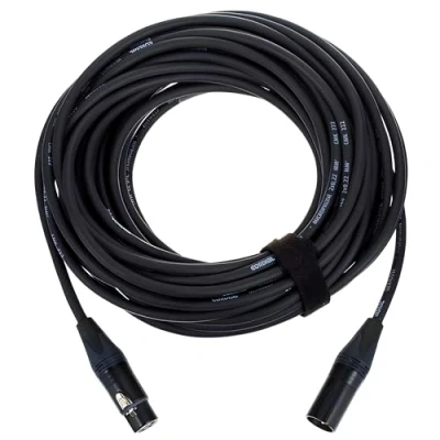 Afbeelding van Cordial CPM 15 FM XLR Verbindingskabel [1x bus 1x stekker] 15.00 m Zwart