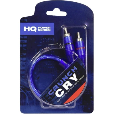 Afbeelding van Crunch CRY Y cinchkabel 25.00 cm [1x Cinch koppeling 2x stekker]