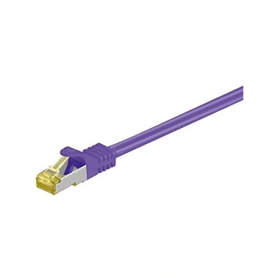 Afbeelding van Wentronic 91627 Cat 7 STP kabel RJ45 5 m Paars