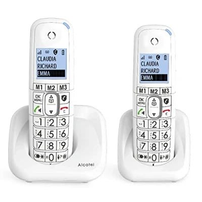 Afbeelding van Draadloze telefoon Alcatel VERSATIS XL Wit Blauw