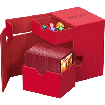 Afbeelding van Ultimate Guard Flip&#039;n&#039;Tray 133+ XenoSkin: Red