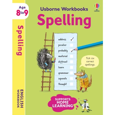 Afbeelding van Usborne Workbooks Spelling 8 9